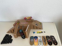 Finger Skateboard TechDeck mit Park