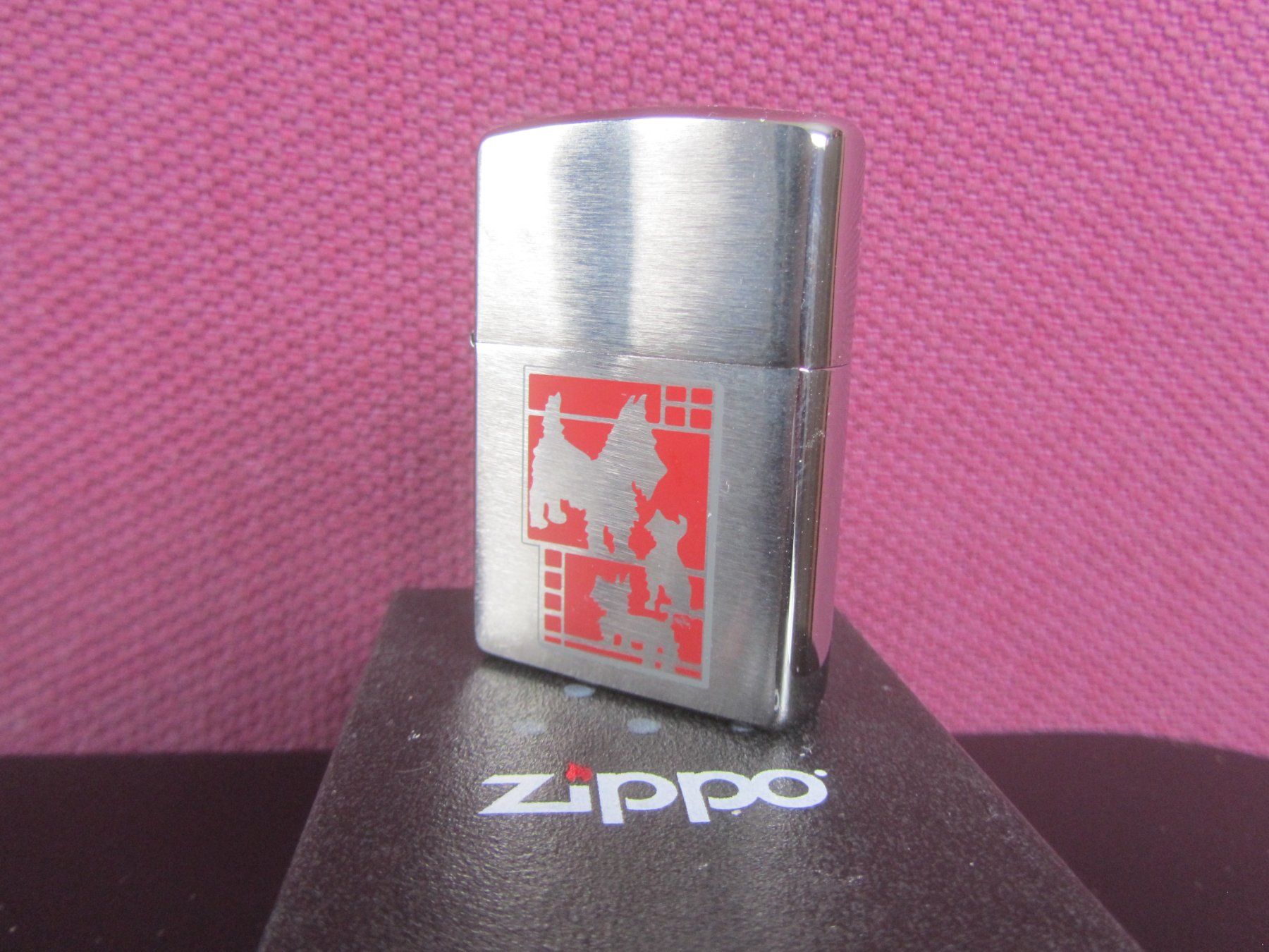 Zippo Briquets: Zippo Scottie chrome brushed NEUF box – Neuf avec emballage d'origine à Pampigny par Calypso06 2