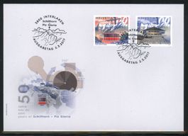 2017, FDC, 50 jahre Schilhorn–Piz Gloria (Nr. 1618–1619)