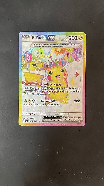 Pokémon Carte collezionabili: Pokemon Pikachu EX – Usato da Oetwil am See venduto da Push_Pull_Leg