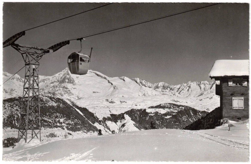 Cartoline postali: Rosswald - Gondelbahn – Usato da Binningen venduto da Mountainrider
