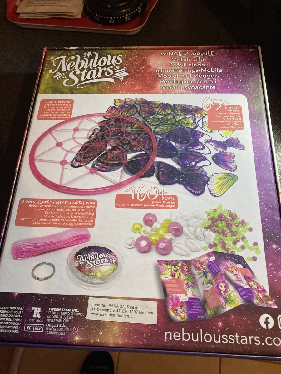 Kit bricolage: Nebulous Stars Mobile Ailé – Nuovo (secondo la descrizione) da Plan-les-Ouates venduto da Namorona 1