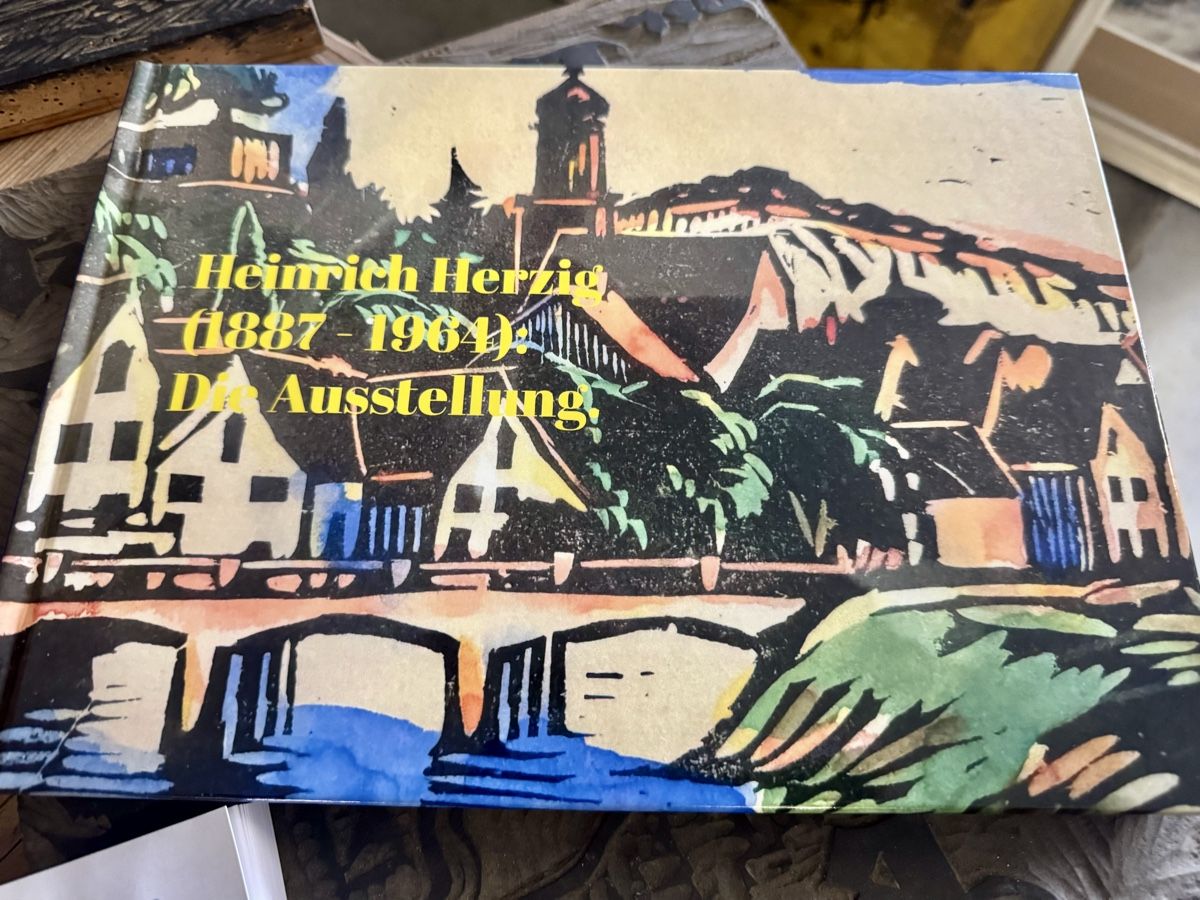 Gemälde: Heinrich Herzig 1887-1964 Maria mit Jesus dunkel Liquidation – Gebraucht aus Frasnacht von Kulturpalast 6