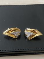 Ohrringe 18 Kt mit Diamanten 