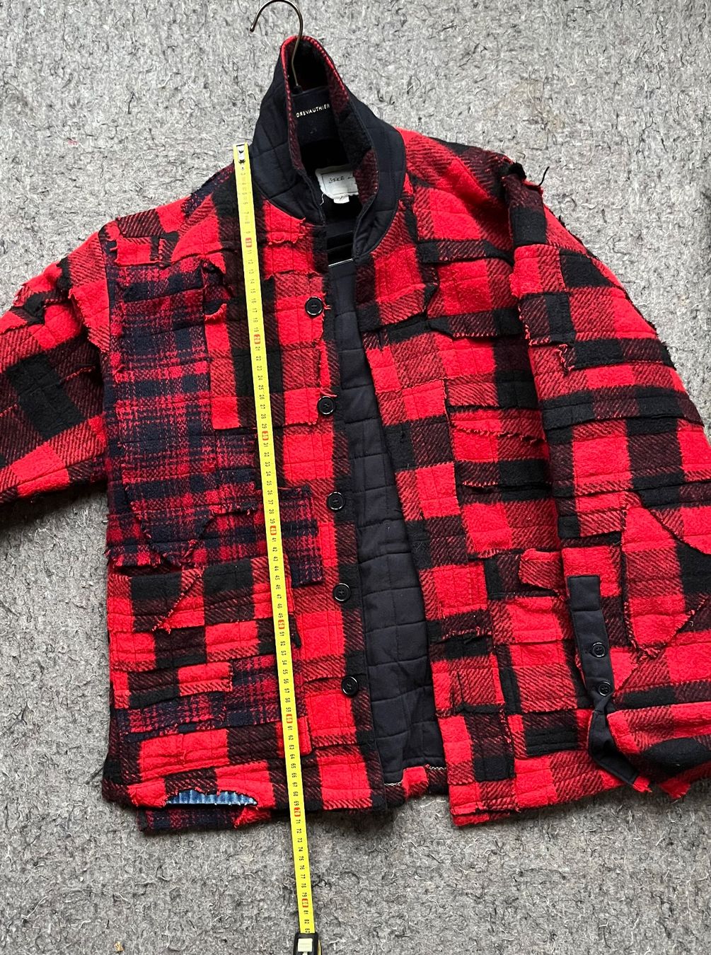 Jacken: Greg Lauren, patchwork veste – Gebraucht aus Genève von dachaw 7