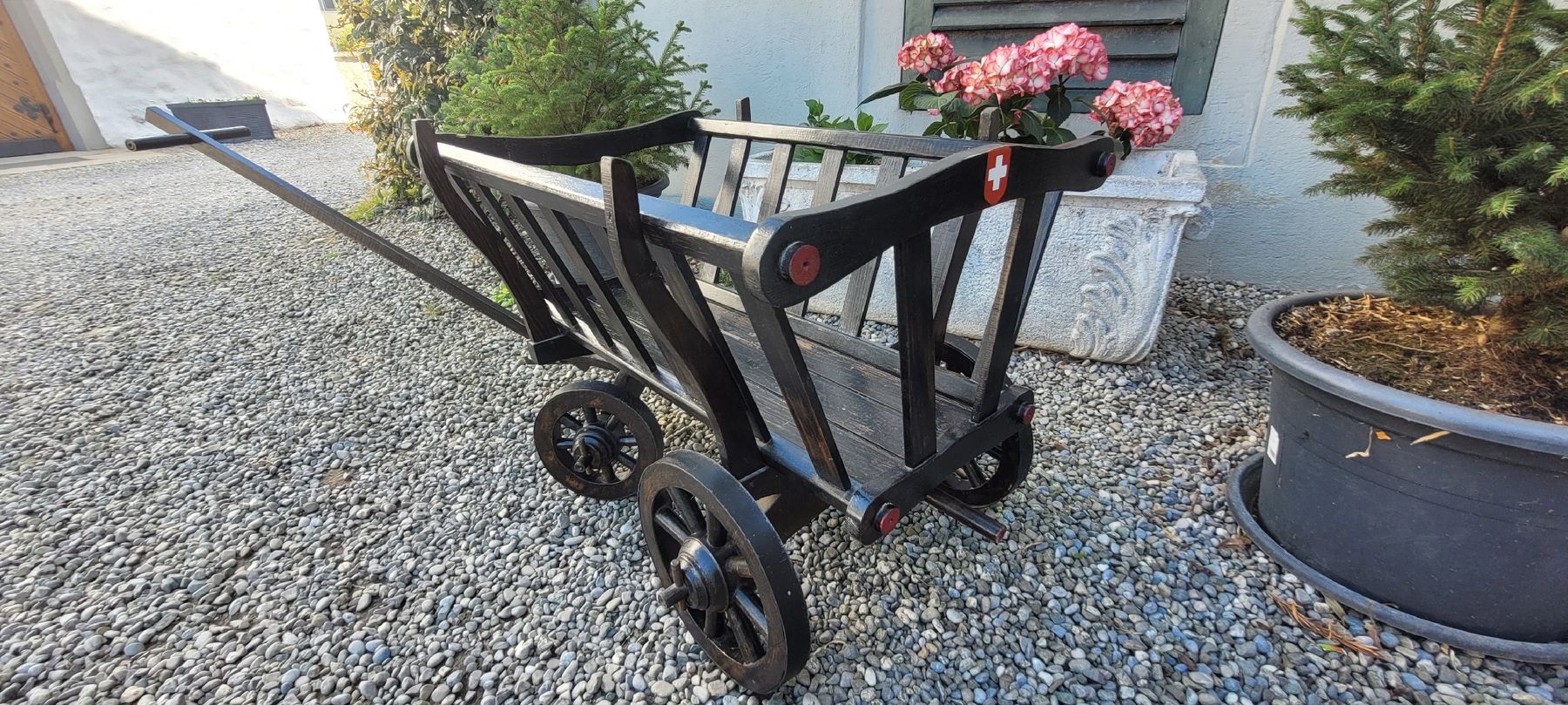 Carriole: Herziger antiker Leiterwagen, Bolerwagen – Usato da Schönholzerswilen venduto da jackdanielsy 2