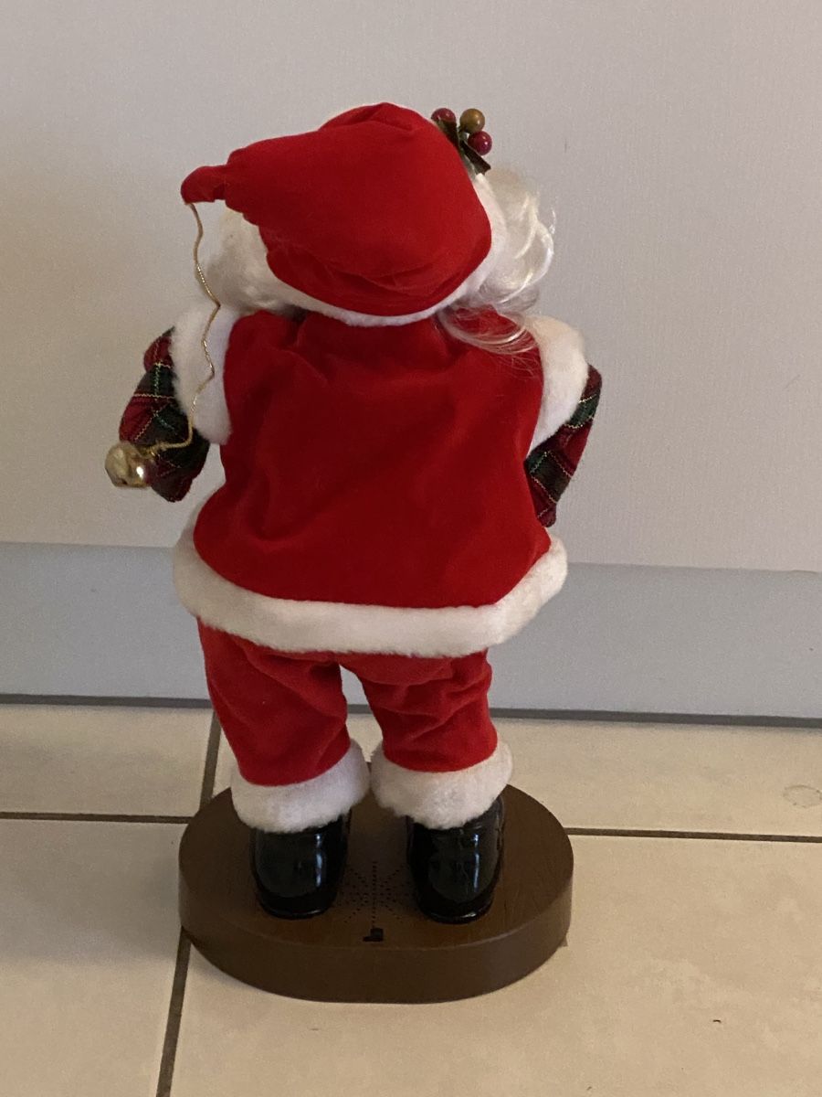Statuette: Singender Weihnachtsmann / Samichlaus / St. Nikolaus – Usato da Dietlikon venduto da Trukaip 2