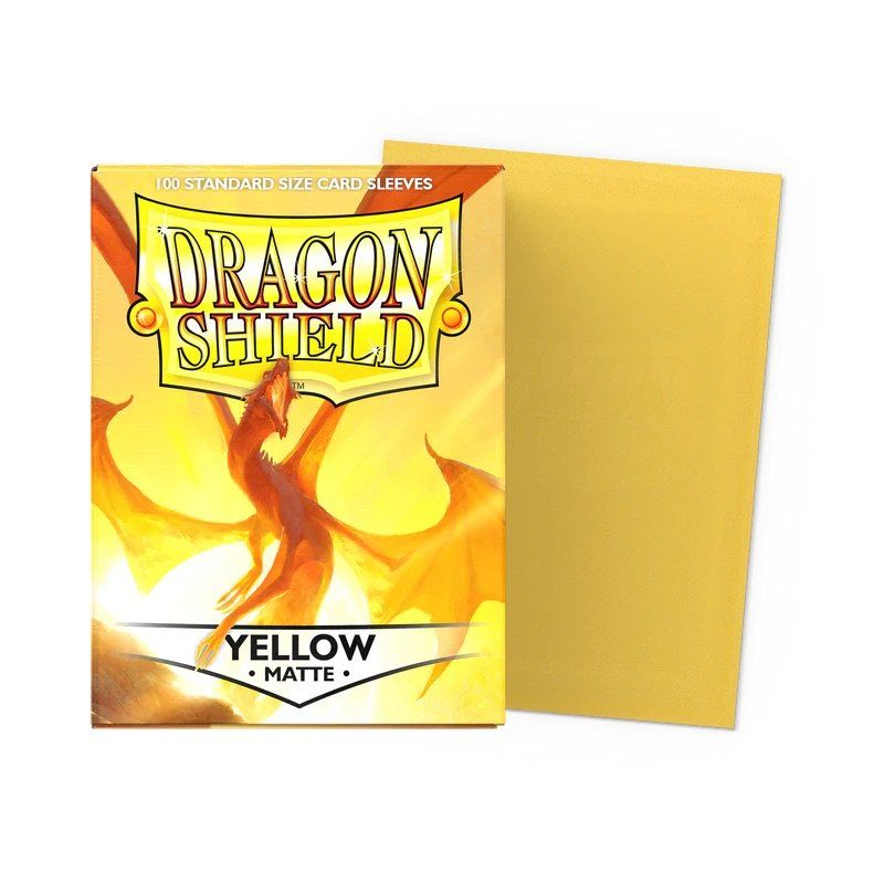 Carte collezionabili: Dragon Shield - Yellow - Matte Sleeves – Nuovo e nell'imballaggio originale da Zollikon venduto da ReyStoreTCG