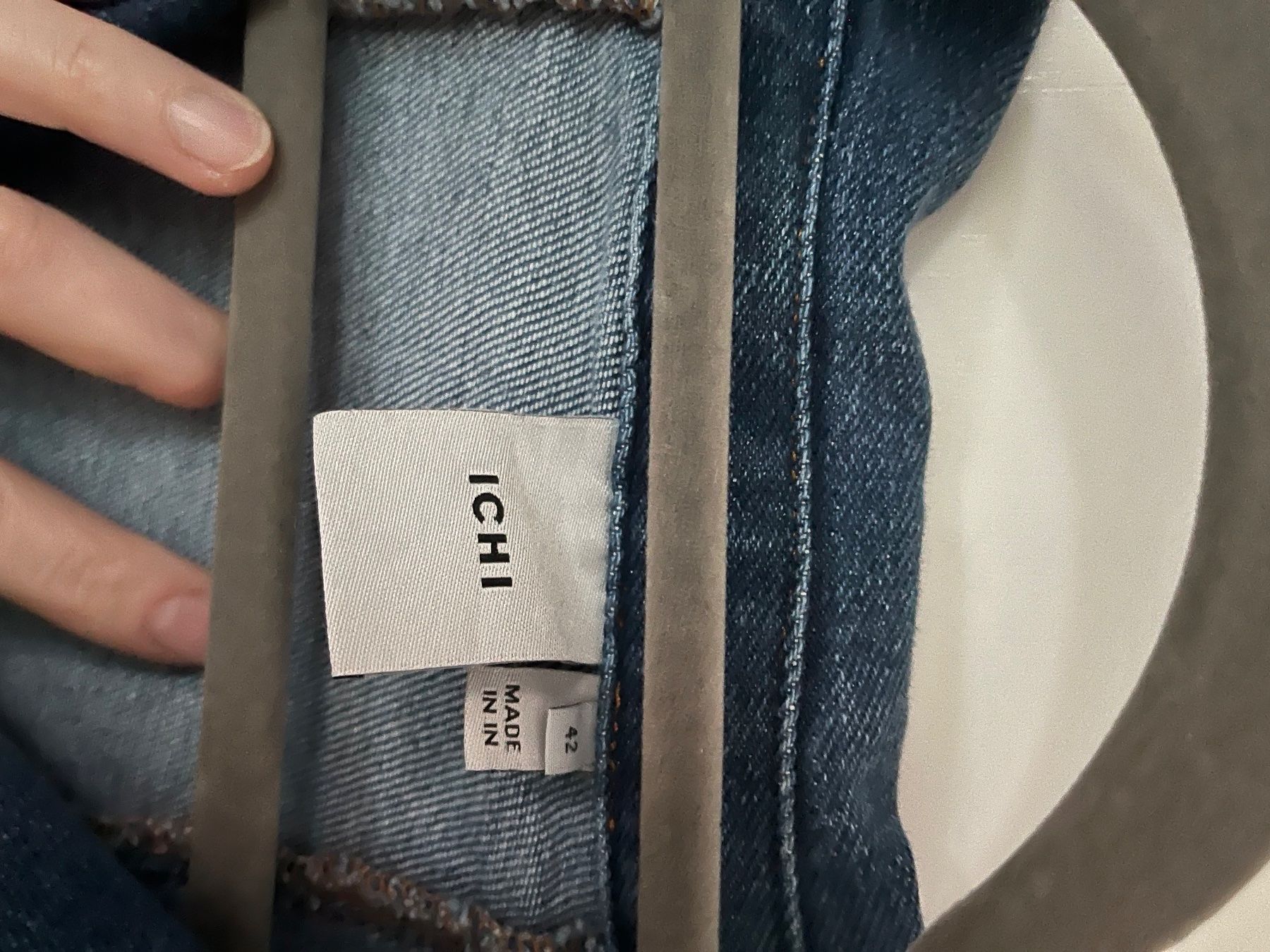 Vestiti: ICHI Jeanskleid Gr.42 – Usato da Baar venduto da DealDiHei 1