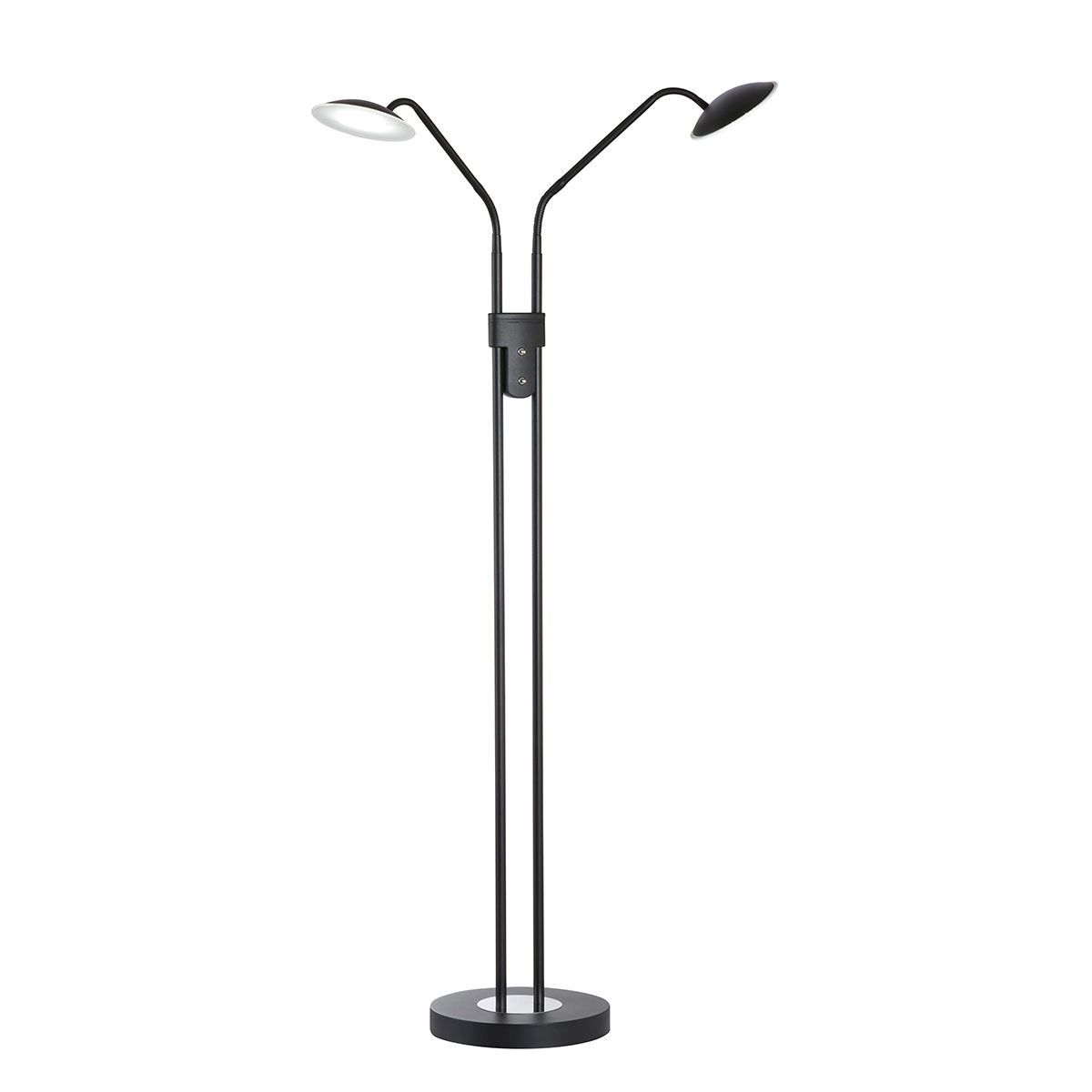 Lampen: LED Stehleuchte, 2 Strahler, 135 cm Höhe – Neu (gemäss Beschreibung) aus Kreuzlingen von Smart-Light 2