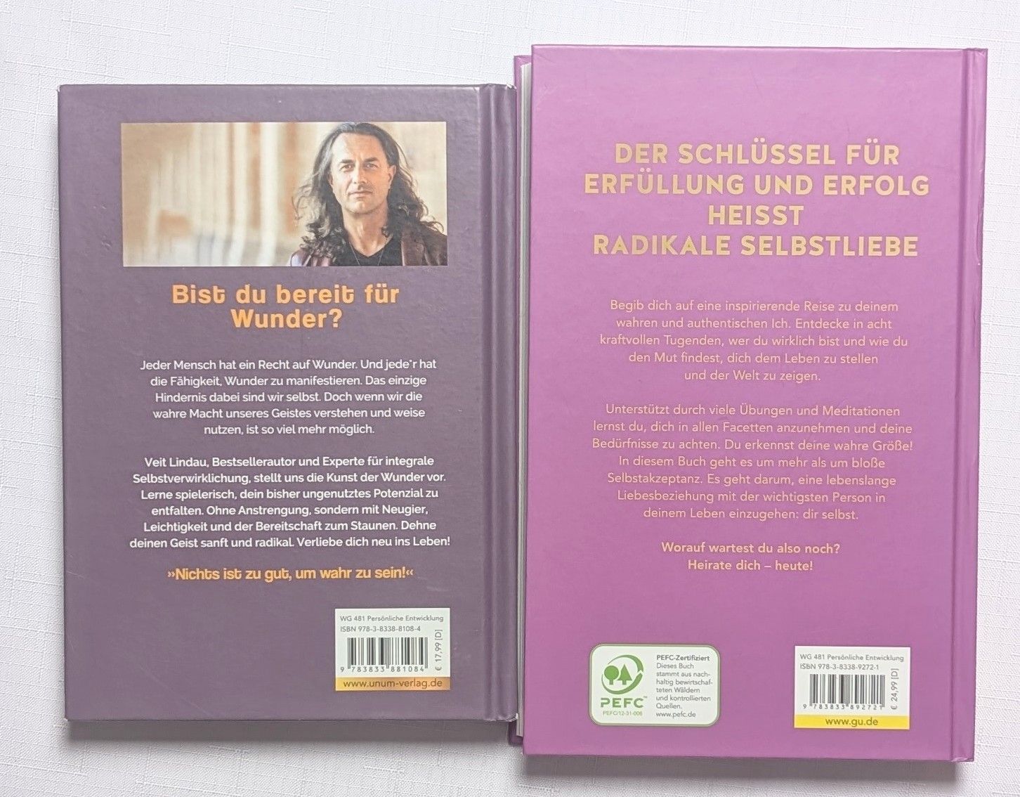 Libri: Wunderwerk & Heirate dich selbst - Veit Lindau – Usato da Wängi venduto da ABIZONE-86 1