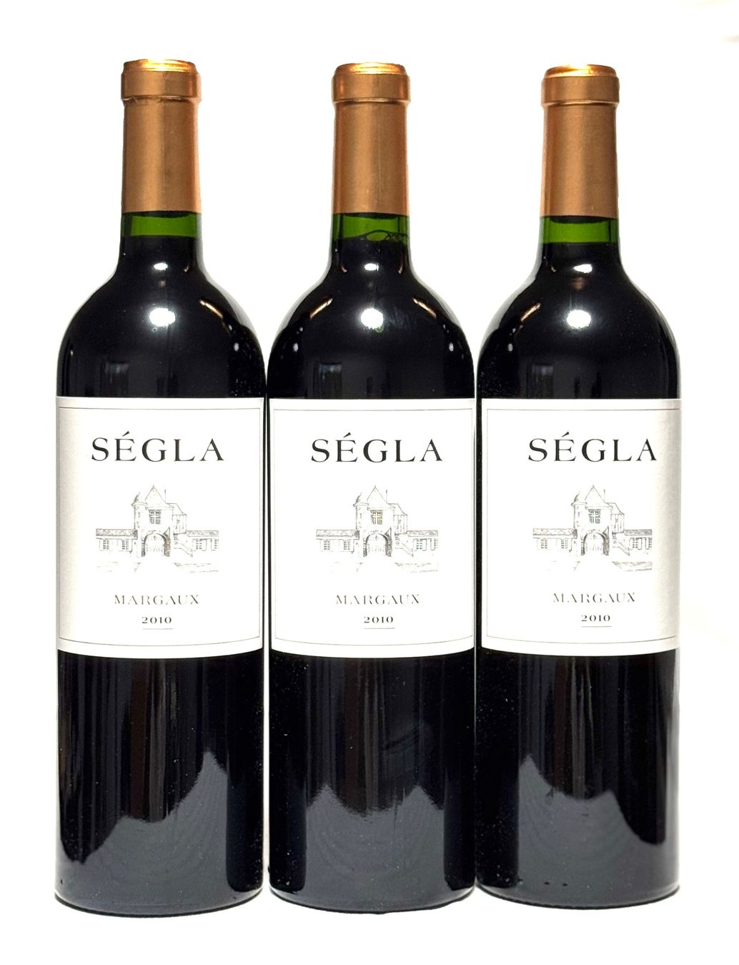 Vino: 3 x MARGAUX - SÉGLA    -   2010 – Nuovo e nell'imballaggio originale da Sils/Segl Baselgia venduto da myCantina