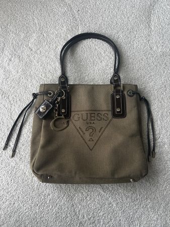 Guess Shopper Canvas Vintage Style Top Zustand