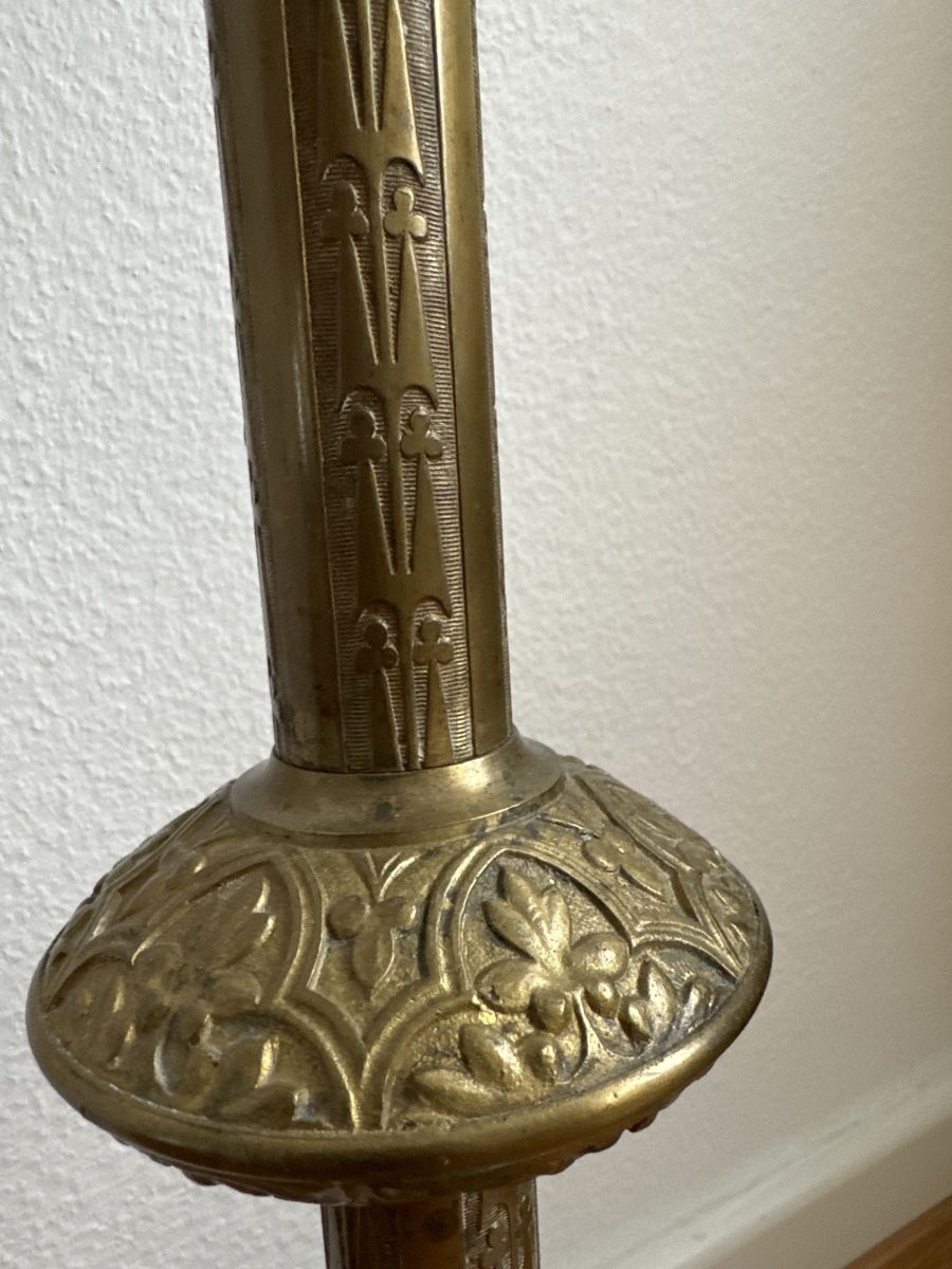 Kerzenständer: Metallkerzenständer Kerzenständer kirchenkerzenständer – Gebraucht aus Zürich von enk01 3