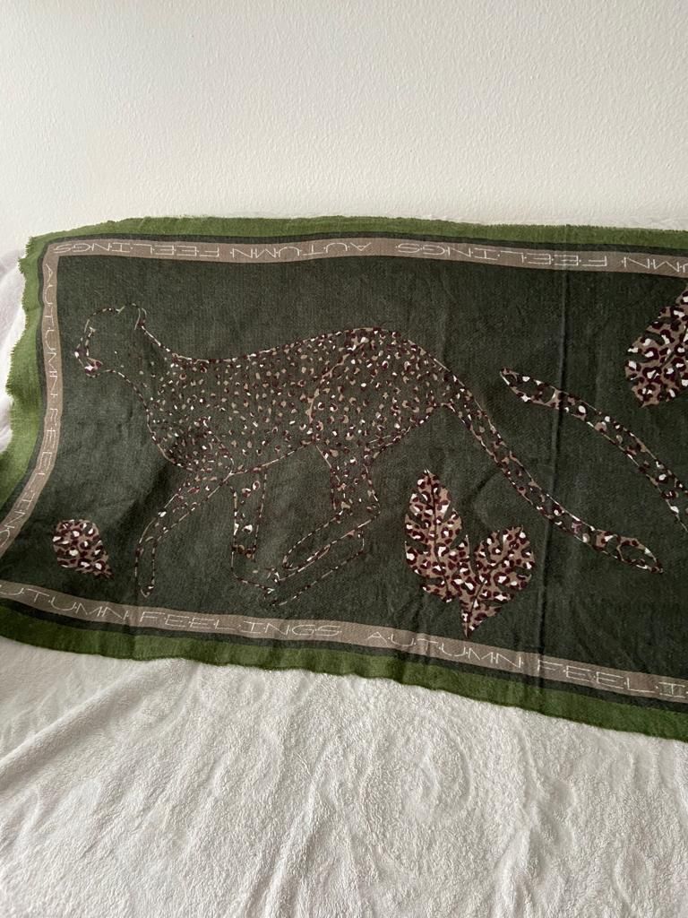 Foulard & Sciarpe: Schal Autunn grün – Nuovo (secondo la descrizione) da Thalwil venduto da Leo33x 1
