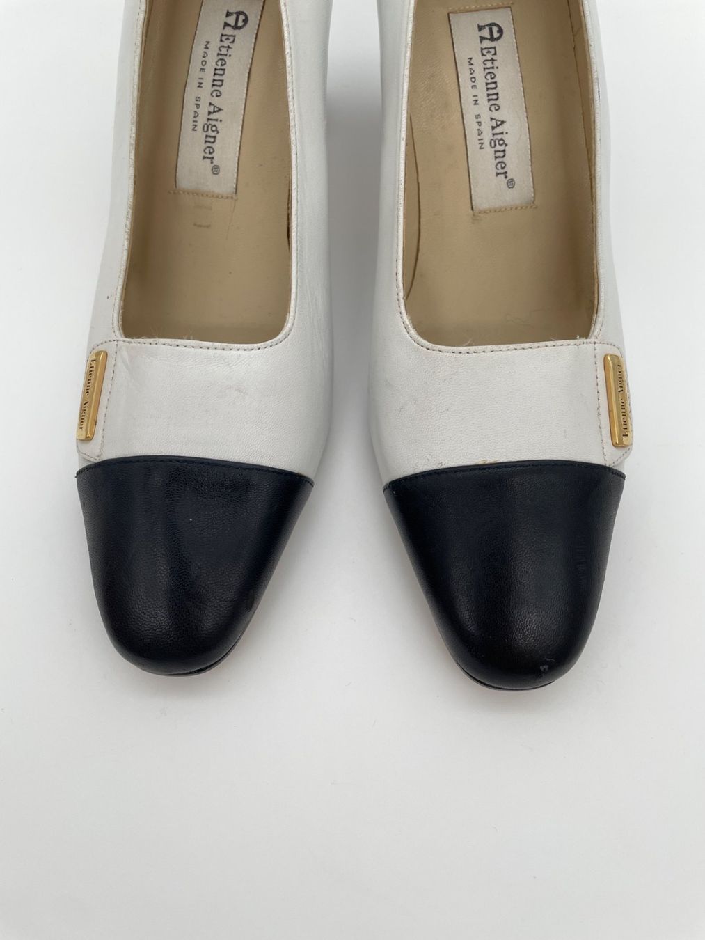 Aigner Scarpe da donna: Aigner Spectator  Pump EU 40.5 Weiß – Usato da Zürich venduto da shoe_shop 4