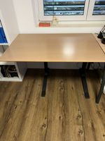 Schreibtisch höhenverstellbar mit Kurbel, gebraucht