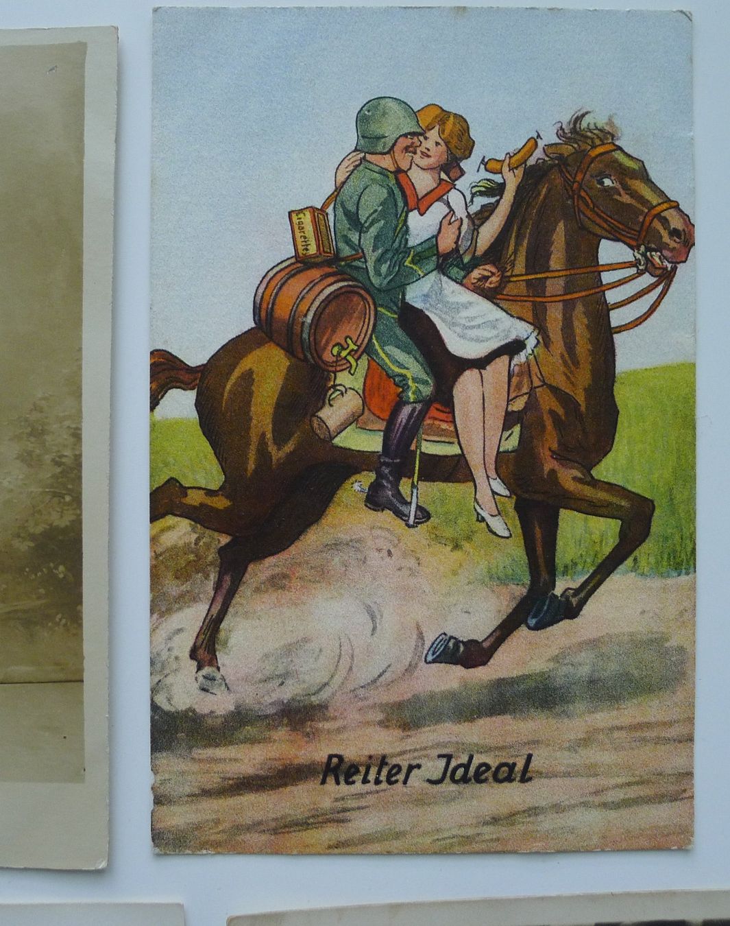 Cartoline postali: Lot Ansichtskarten Militär, Armee Soldaten, Pferd... – Usato da Ebikon venduto da SilvioFreund 2