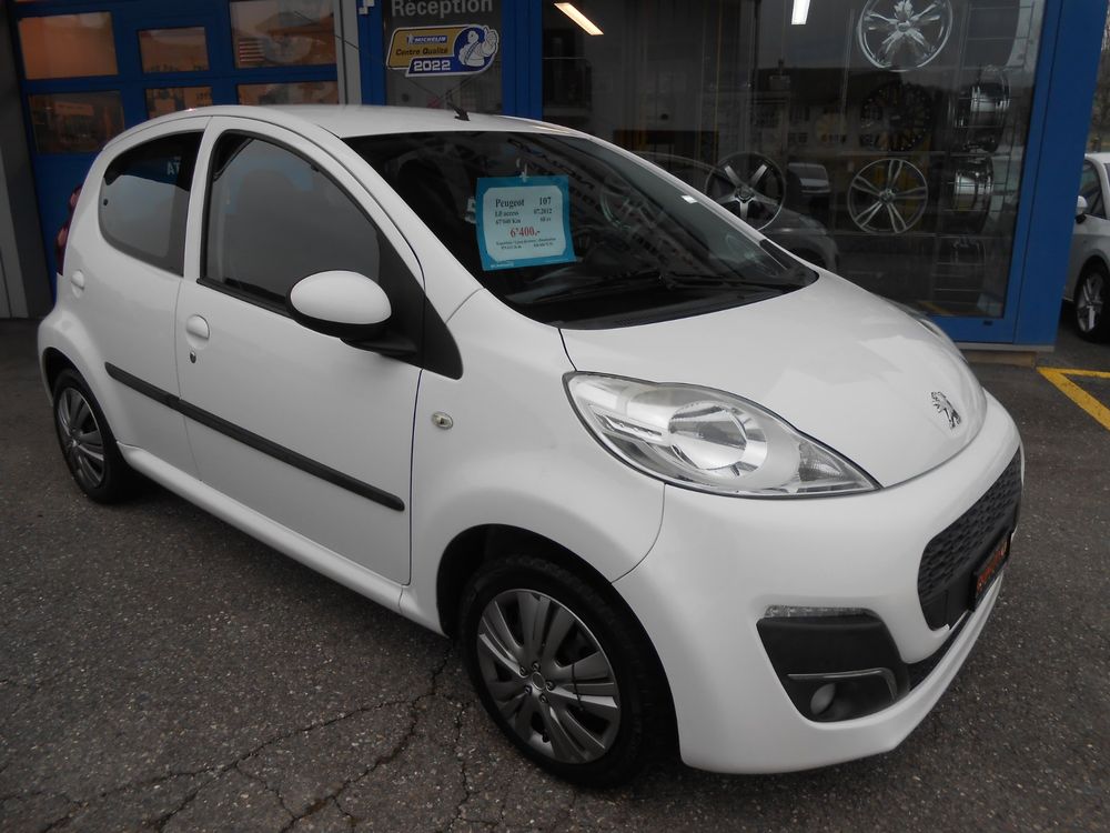 Peugeot 107 1.0 Acces dès 6390.-