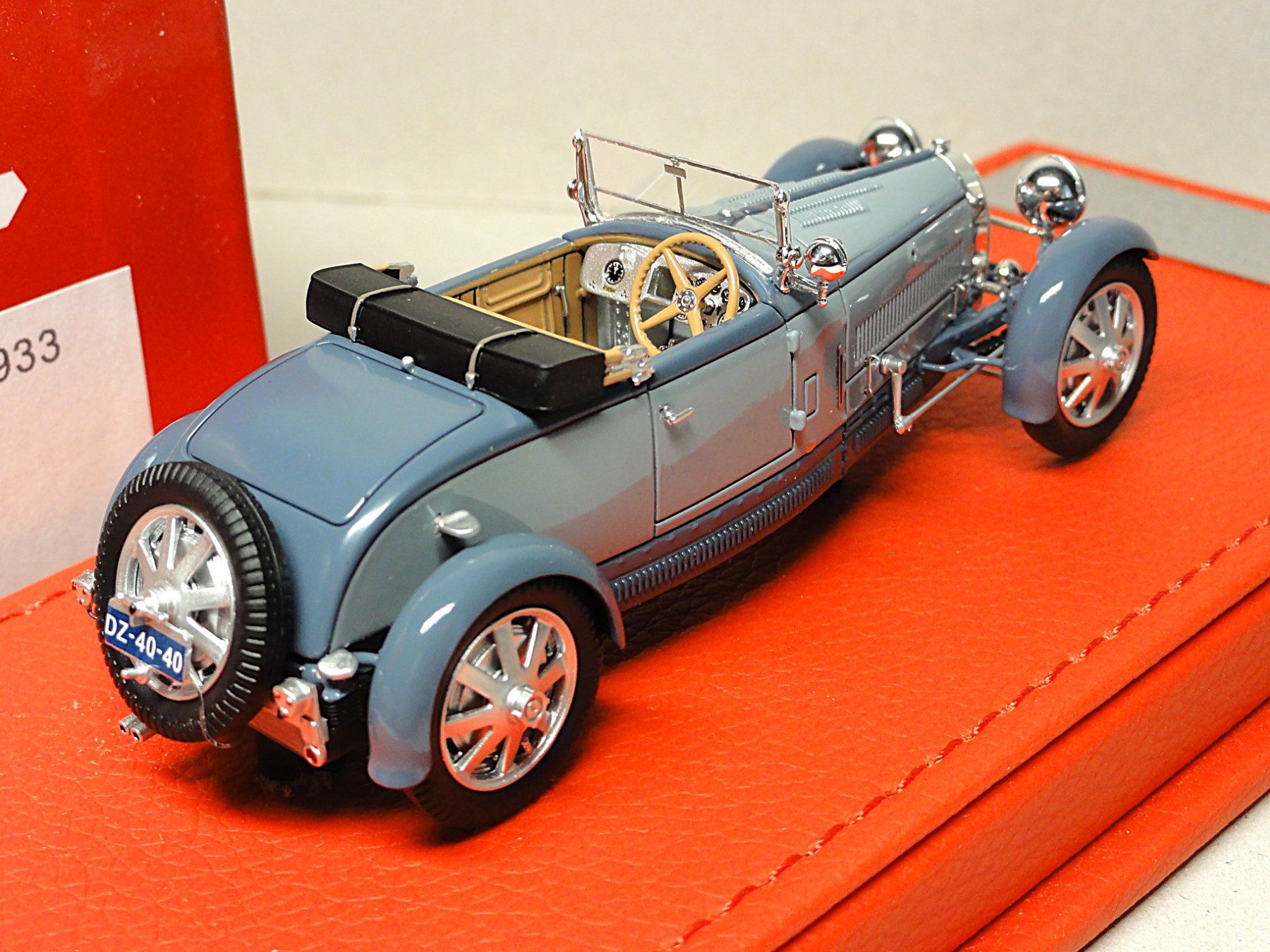 Bugatti Modellini d'auto: 1:43 Evrat Miniatures Bugatti T43A 1933 – Usato da Solduno venduto da albimicio 4