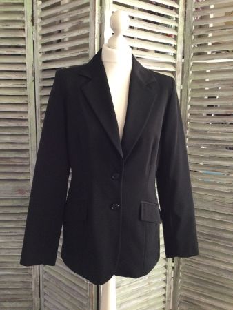 Blazer/Veste noire JOANY, taille 36, NEW