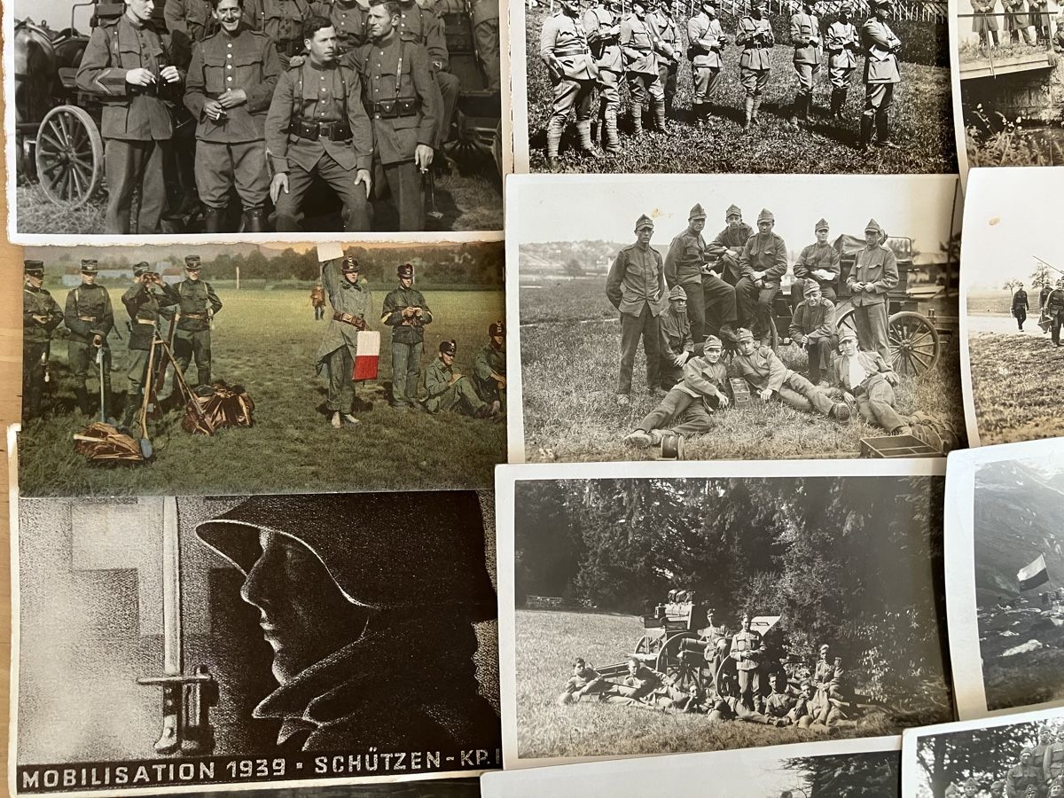 Cartoline postali: 28 Ansichtskarten Militär guter Zustand – Usato da Bauma venduto da Baumer71 1