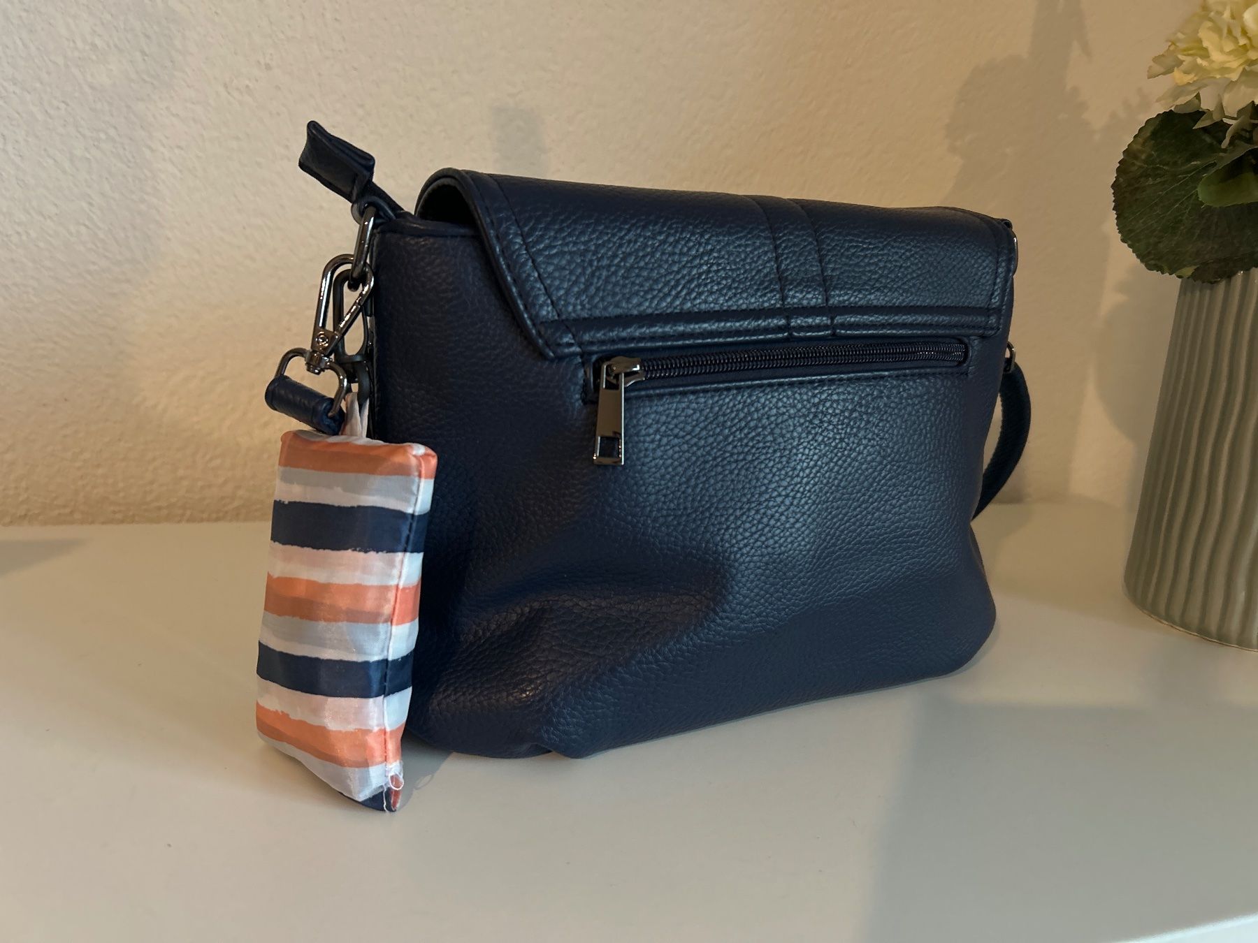 Borse da donna: Damen Umhängetasche dunkelblau von Multiblu – Usato da Brunnen venduto da Nala2929 3