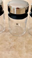 WMF Gewürzgläser Vorratsgläser Glas Chromdeckel, 30 Stück