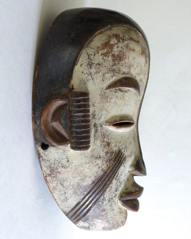 Arte internazionale: Afrika-Maske, Mali, 22 x 30 cm. – Usato da Chur venduto da Bombai01 2