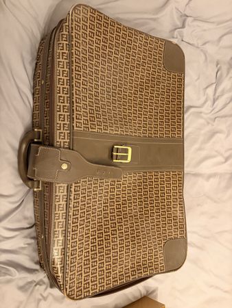 Vintage Fendi Reisekoffer – FF Monogram – Made in Italy