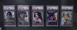 One Piece Karten Set PSA 10 Sammlerstück