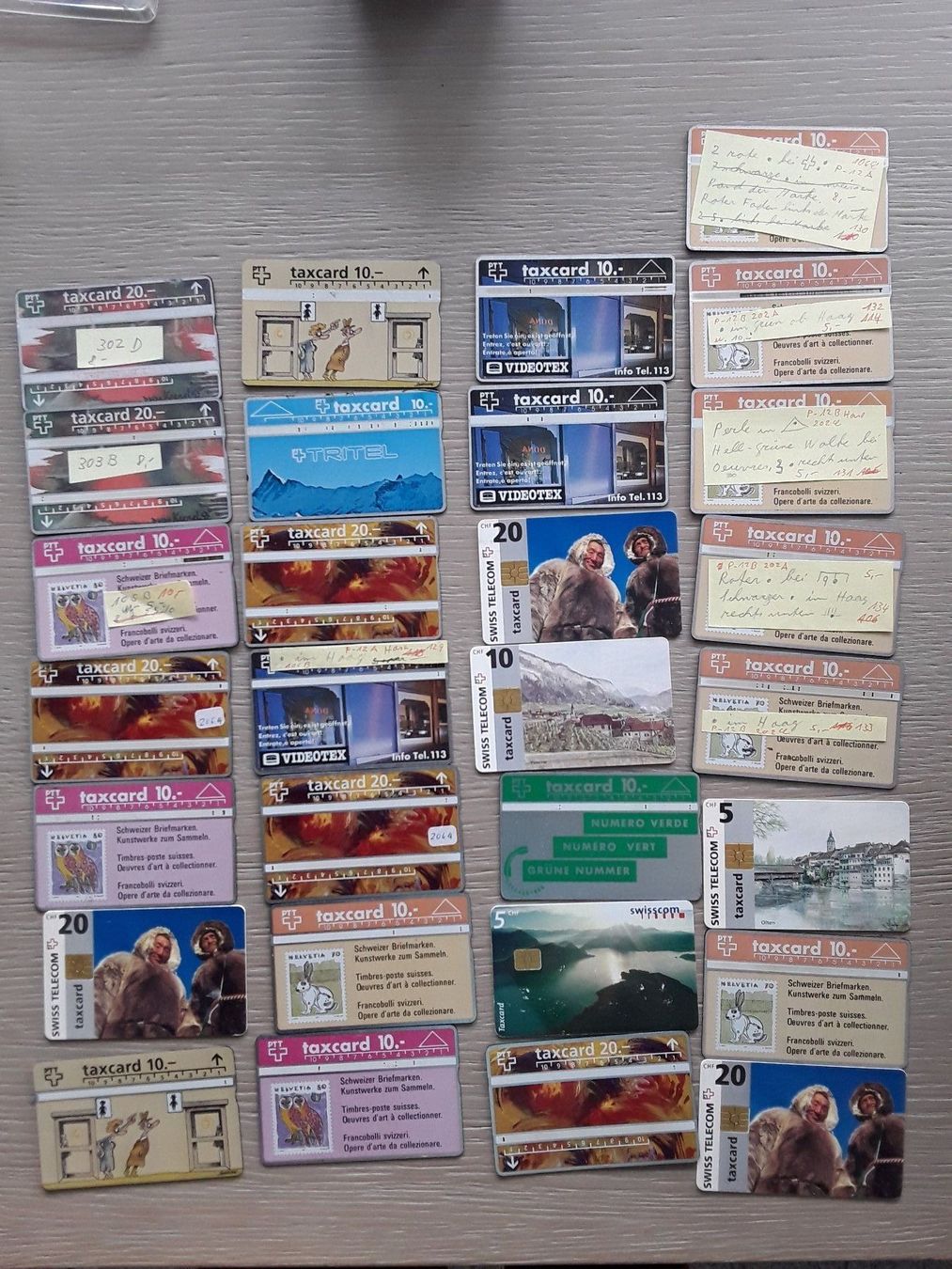 Schede telefoniche: 28 Taxcard Diverse Bilder – Usato da Bazenheid venduto da derdelorean01