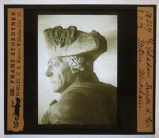 Glasdia Dt. Reich / Stettin: Friedrich der Grosse, um 1920