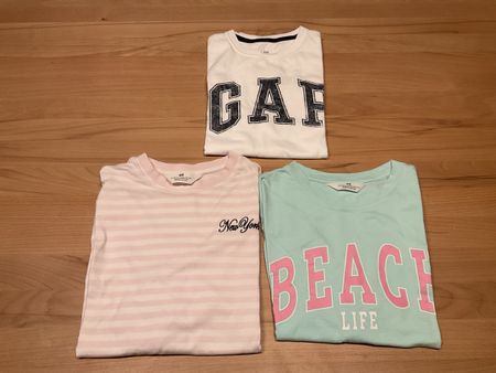 T-Shirt 3er Set H&M und GAP