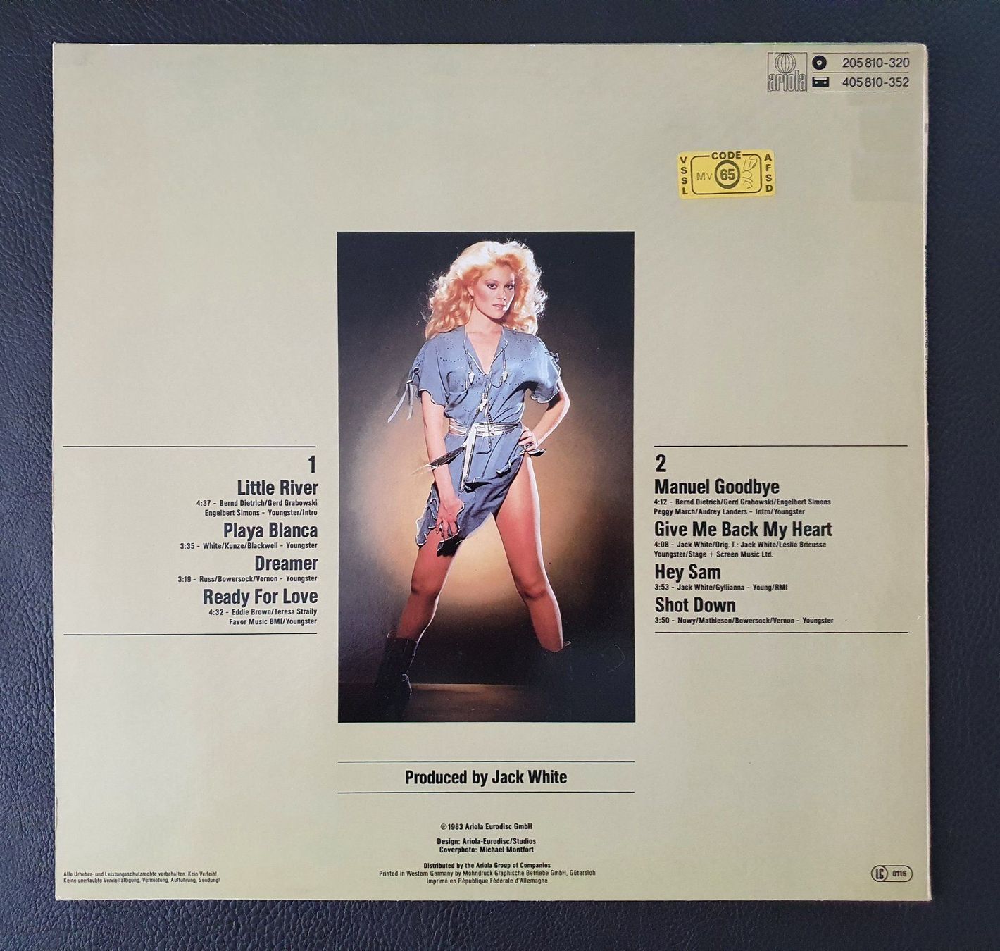 Dischi in vinile: LP - Audrey Landers "Little River" – Usato da Dübendorf venduto da Senita3 1