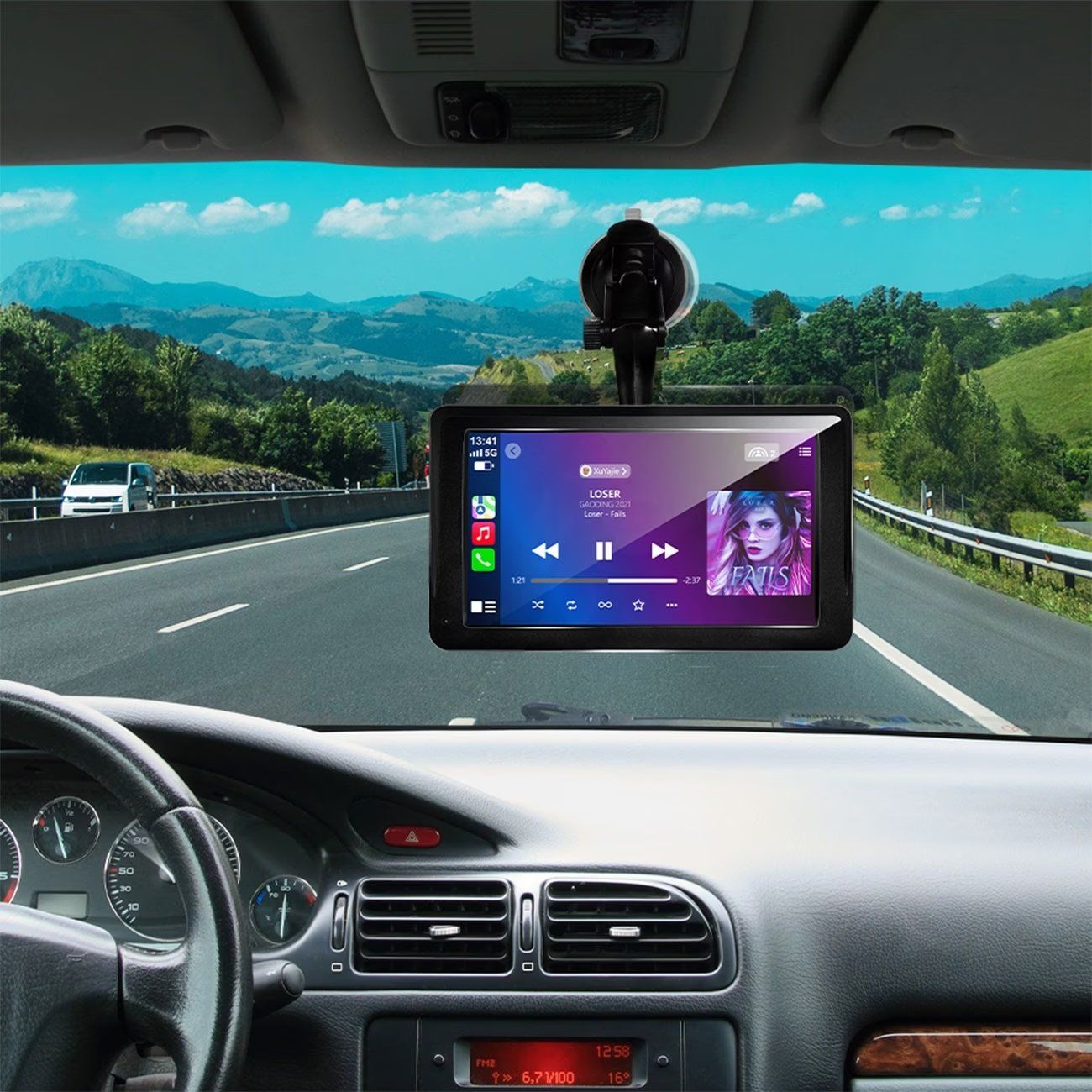 Lettore multimediale & Streamer: Technaxx 7" TX-320 Wireless CarPlay & Android Auto Display – Nuovo e nell'imballaggio originale da Wettswil venduto da vgun56