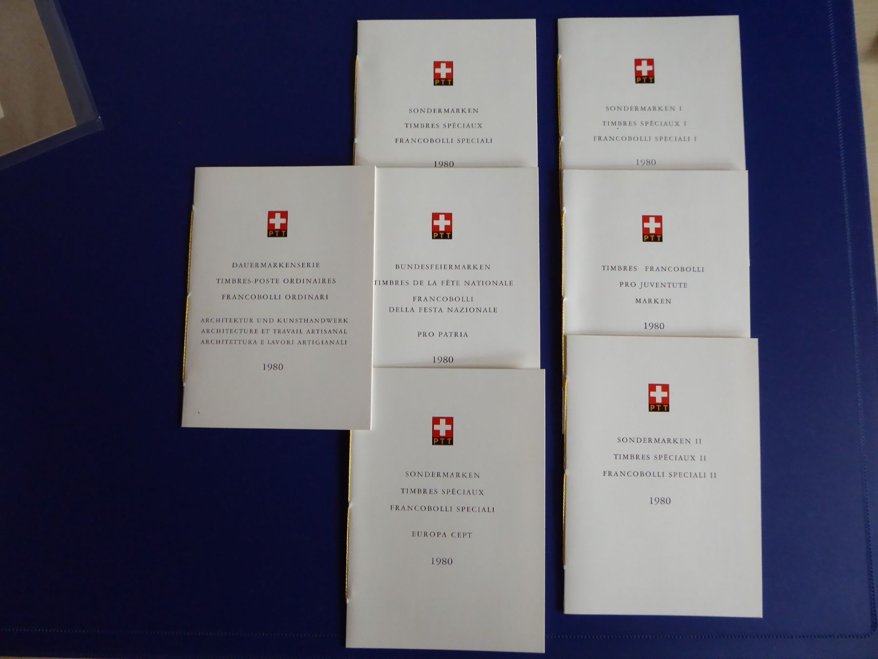 Tutti i francobolli: 7 Briefmarken Büchlein 1980 – Nuovo (secondo la descrizione) da Birrhard venduto da Telemaster1