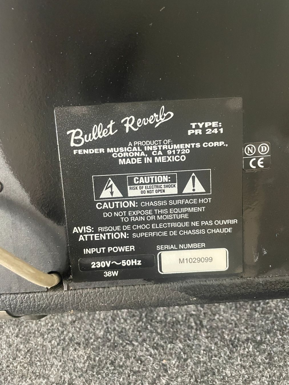 Fender Amplificateurs: Fender Bullet Reverb – D'occasion à Zürich par Sonic001 1