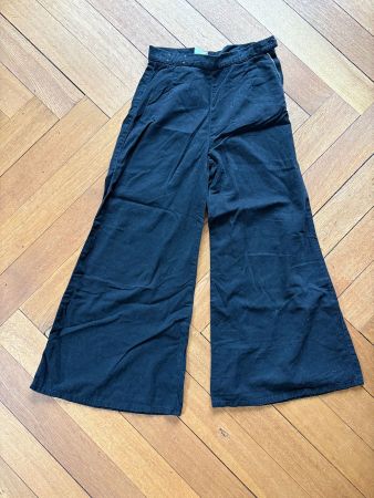 Wide leg Hose in schwarz von ALYSI, Gr. 34