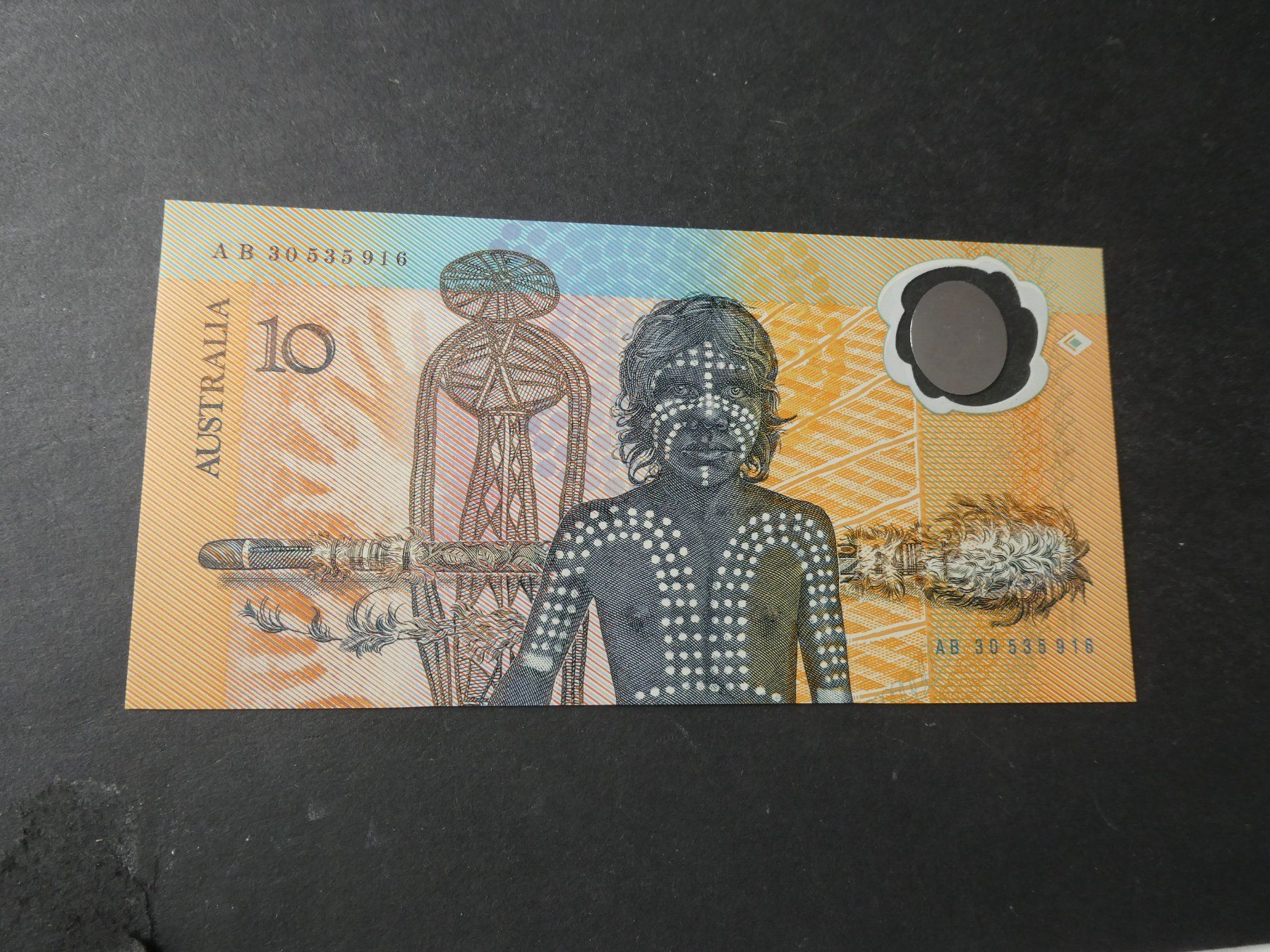 Banknoten: Australien, 10 Dollars  - ungefaltet – Gebraucht aus Hinterforst von Rohusri 1