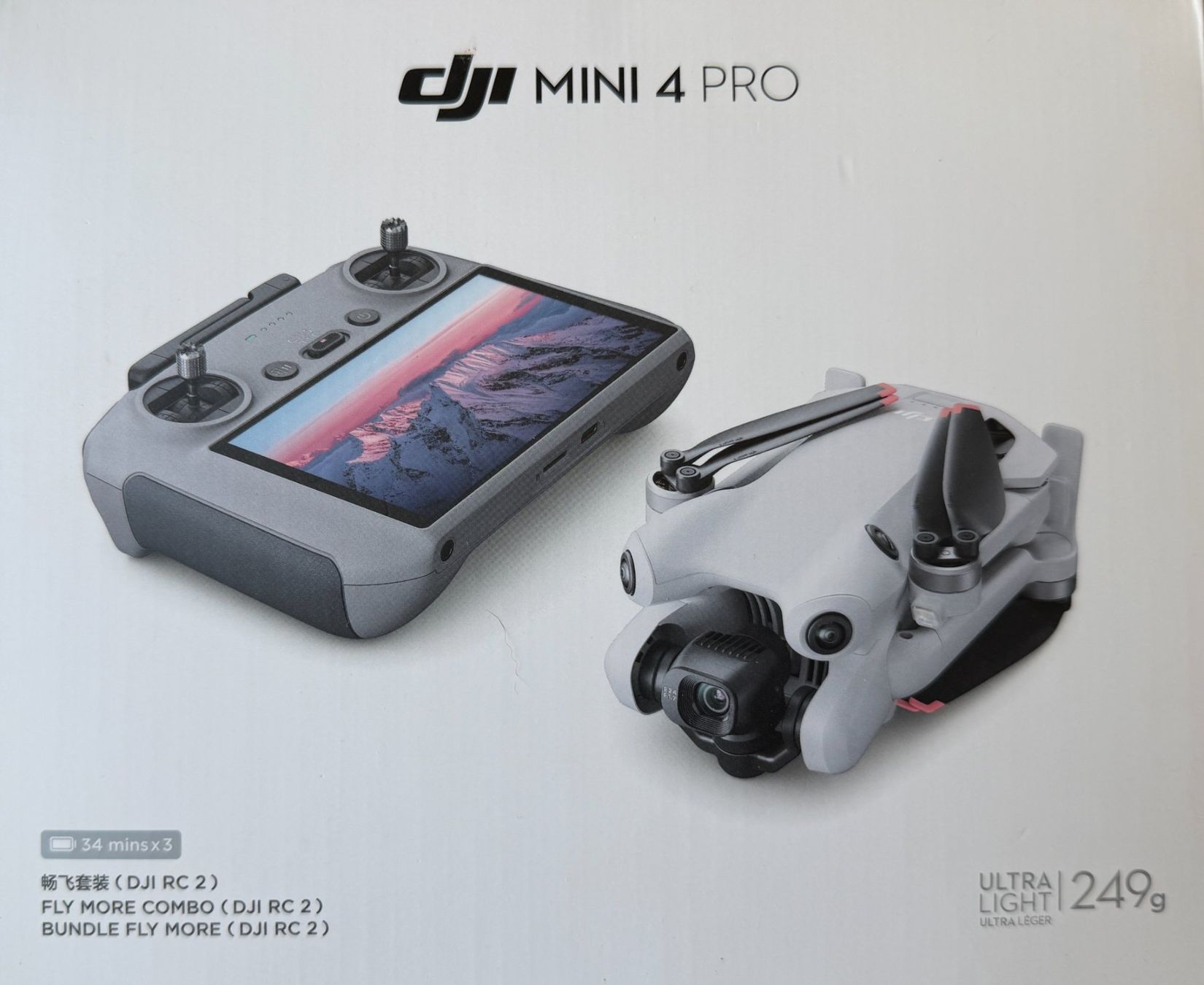 DJI Modellismo RC: DJI Mini 4 Pro Fly More Combo RC2 mit 5 Akkus – Usato da Gelterkinden venduto da Digitalfo0 1