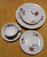 Tulowice Kaffeeservice, 5 teilig, Vintage Geschirr Polnisch!