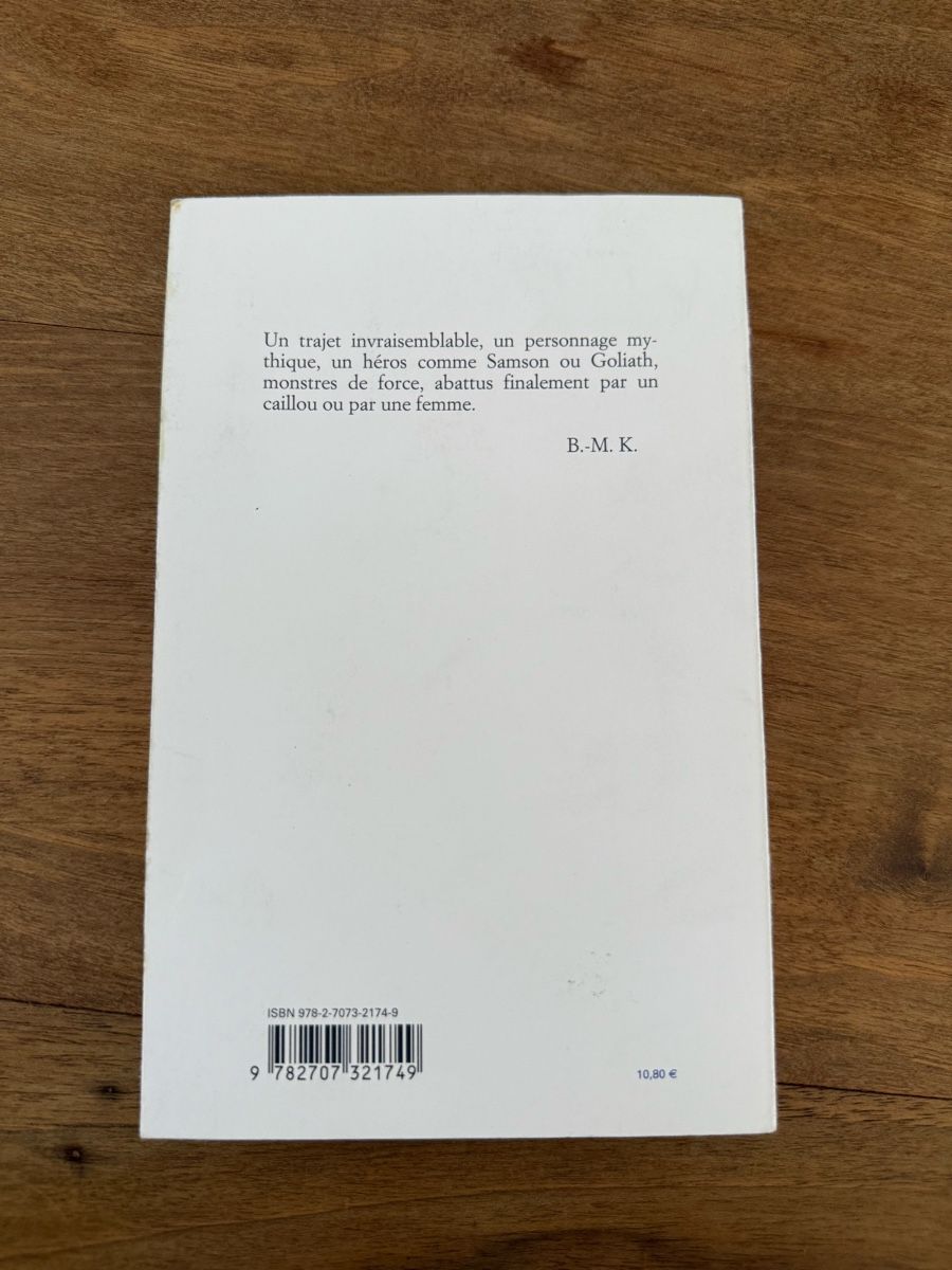 Libri: Roberto Zucco - Bernard-Marie Koltès – Usato da Moutier venduto da Sparrow2002 1