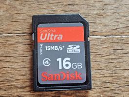 SanDisk Ultra 16Gb 15mb/s