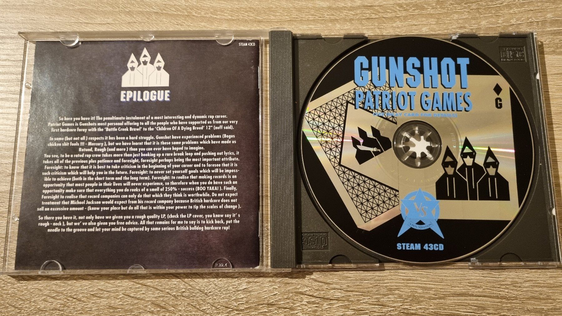 CD: Gunshot - Patriot Games – Usato da Hagenbuch ZH venduto da lecterr55 1