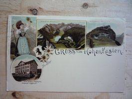 Gruss vom Hohen Kasten, Litho, ca. 1898