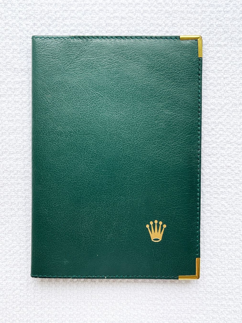 Scatole porta orologi: Rolex Lederetui mit großem Emblem - Ref. 68 08 05 – Usato da Männedorf venduto da Olumio
