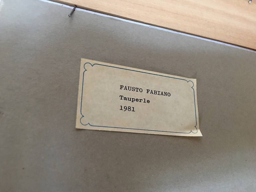 Dipinti: Fausto Fabiano (1942) Mischtechnik 1981 – Usato da Richterswil venduto da Moii89 4