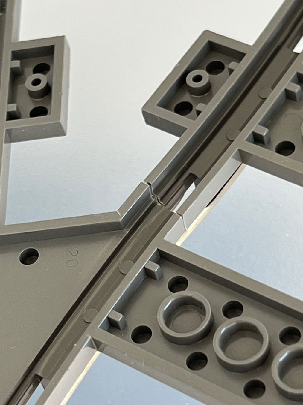 Lego Giocattoli: LEGO System 9v Weiche links – Usato da Uttigen venduto da sonorsonic 3