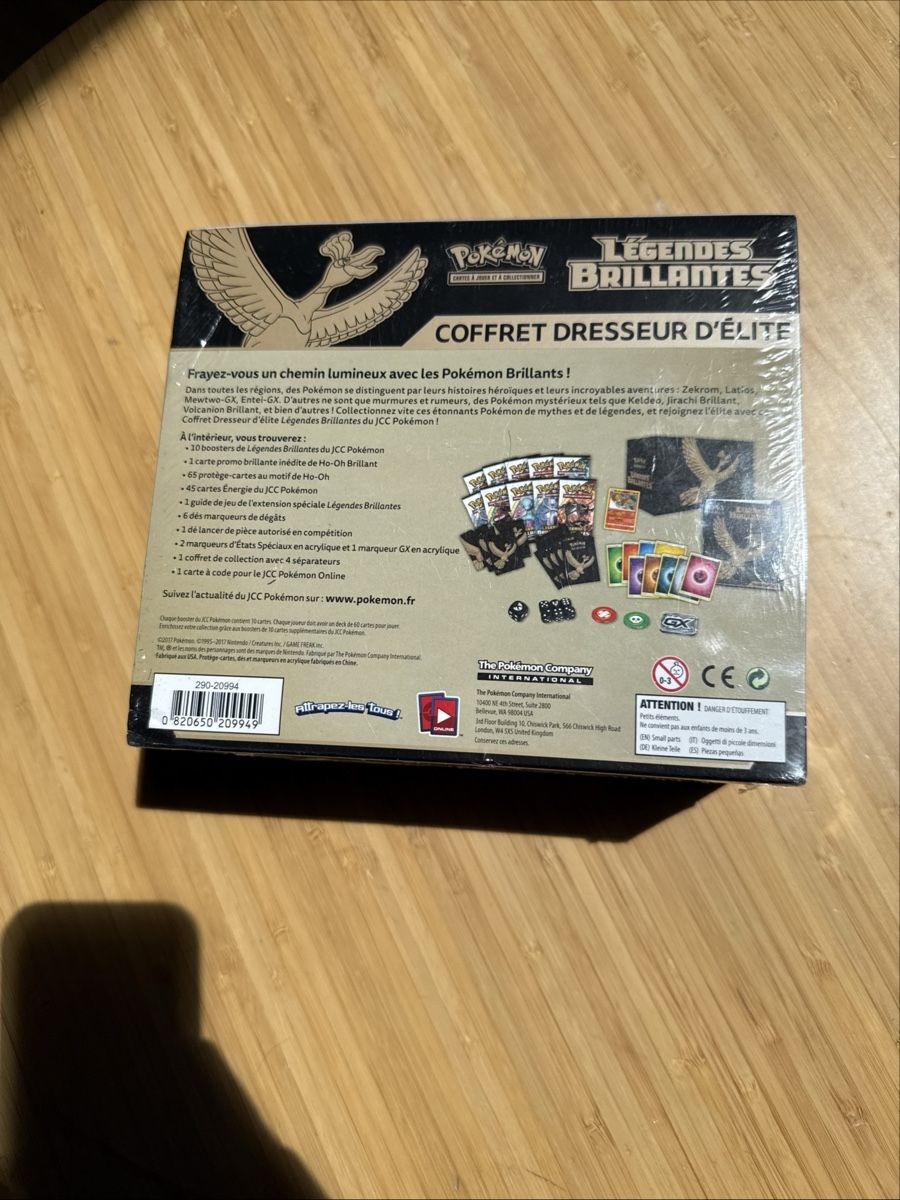 Pokémon Carte collezionabili: Pokémon ETB Légende brillante FR – Nuovo e nell'imballaggio originale da Haute-Nendaz venduto da non_mm22 2